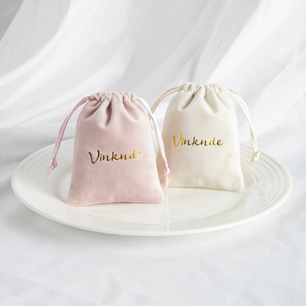 100pcs Personalized Jewelry Pouches Custom Logo Soft Velvet Drawstring Pink Small Wedding Favor Bags Makeup Decoration Packaging
100pcs Personalized Jewelry Pouches Custom Logo Soft Velvet Drawstring Pink Small Wedding Favor Bags Makeup Decoration Packaging