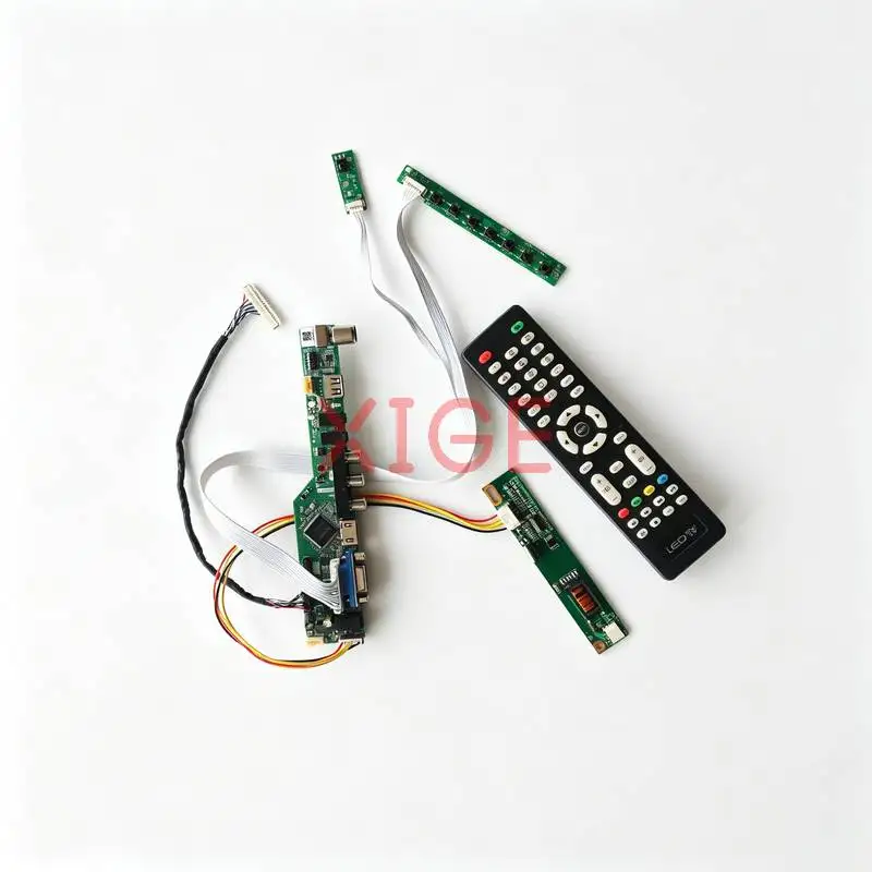 Matrix Controller Drive Board Fit LTN150PF LTN150PG LTN150P2 LTN150P4 1-CCFL LVDS 30-Pin HDMI+VGA+AV+USB 1400x1050 1400*1050 Kit
Matrix Controller Drive Board Fit LTN150PF LTN150PG LTN150P2 LTN150P4 1-CCFL LVDS 30-Pin HDMI+VGA+AV+USB 1400x1050 1400*1050 Kit