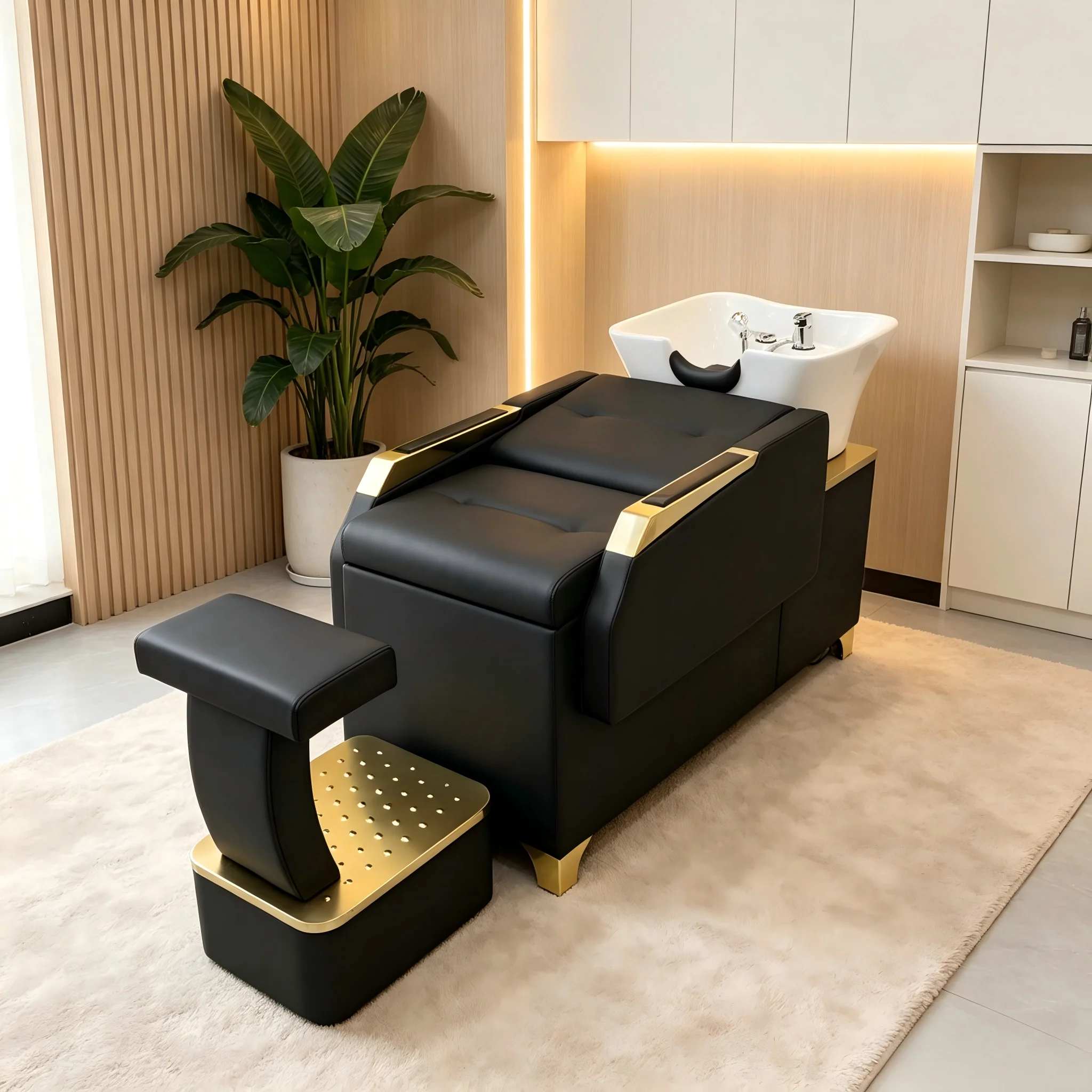 Full Set Barber Backwash Station Hair Salon Shampoo Chair Furniture with Bowl
Full Set Barber Backwash Station Hair Salon Shampoo Chair Furniture with Bowl