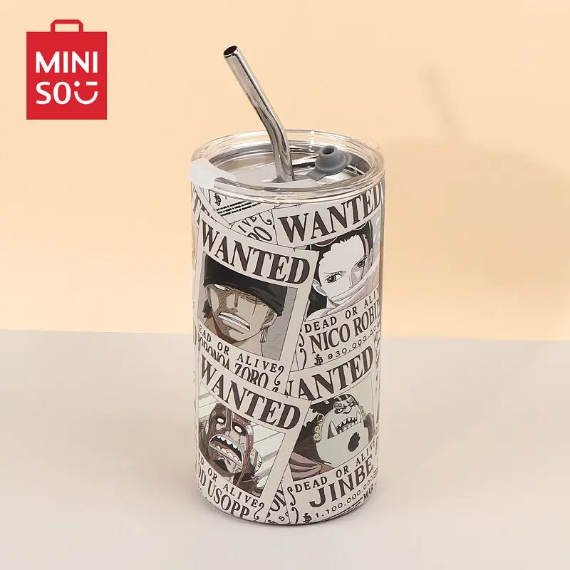 Miniso One Piece Insulated Cup Straw and Direct Drinking Luffy Zoro Cartoon Anime Figure 304 Stainless Steel Office Bottle 550ml 
Miniso One Piece Insulated Cup Straw and Direct Drinking Luffy Zoro Cartoon Anime Figure 304 Stainless Steel Office Bottle 550ml
