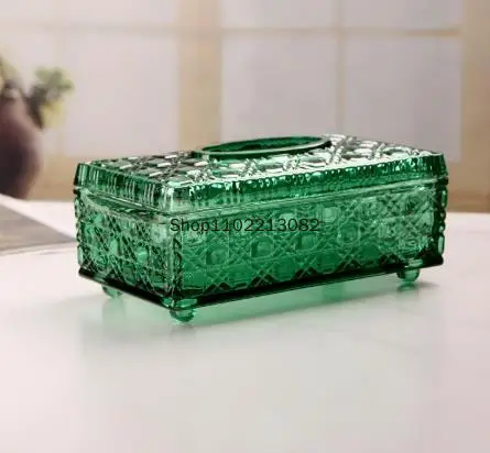 Relief Pattern Glass Tissue Boxes Paper Towel Napkin Holders Home Living Room Desktop Napkin Toilet Paper Box Storage Containers
Relief Pattern Glass Tissue Boxes Paper Towel Napkin Holders Home Living Room Desktop Napkin Toilet Paper Box Storage Containers