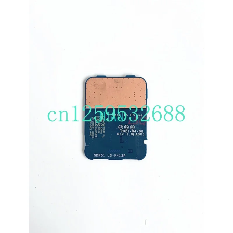 For Dell OEM XPS15 9510 Precision 5560 Junction Board IVA01 GDP51 LS-K413P M85W1
For Dell OEM XPS15 9510 Precision 5560 Junction Board IVA01 GDP51 LS-K413P M85W1