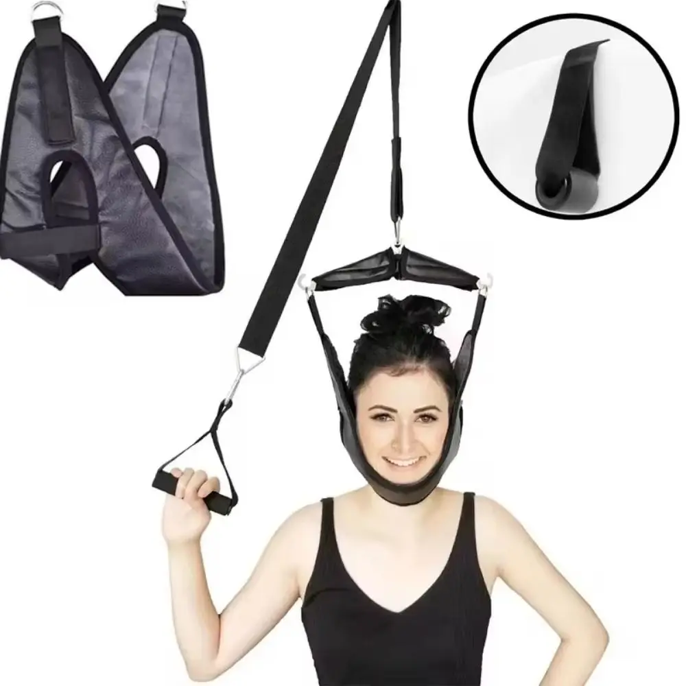 Soft Belt Cervical Neck Traction Device Door Hanging Adjustable Cervical Spine Orthosis Correction Vertebrae Neck Massager
Soft Belt Cervical Neck Traction Device Door Hanging Adjustable Cervical Spine Orthosis Correction Vertebrae Neck Massager