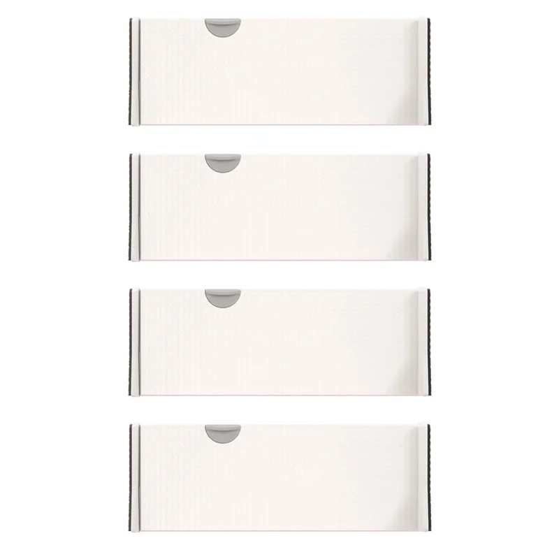 H-W Drawer Divider Organizer For Kitchen Bedroom Bathroom For Clothes Dresser Drawer B 4Piece
H-W Drawer Divider Organizer For Kitchen Bedroom Bathroom For Clothes Dresser Drawer B 4Piece