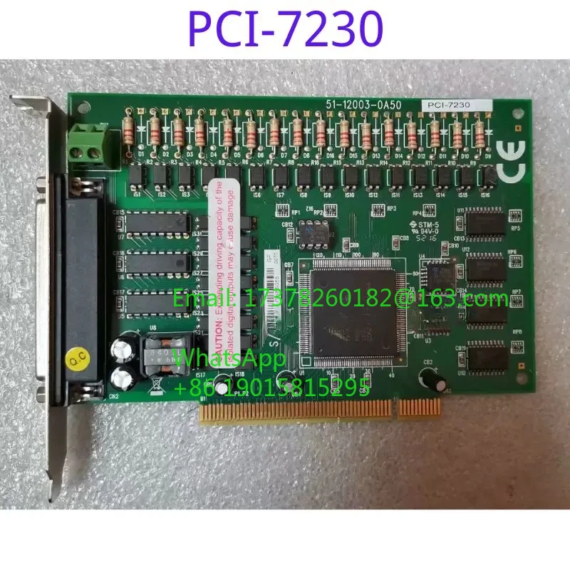 Second hand collection card 51-12003-0A50 PCI-7230 function test OK, fast delivery
Second hand collection card 51-12003-0A50 PCI-7230 function test OK, fast delivery