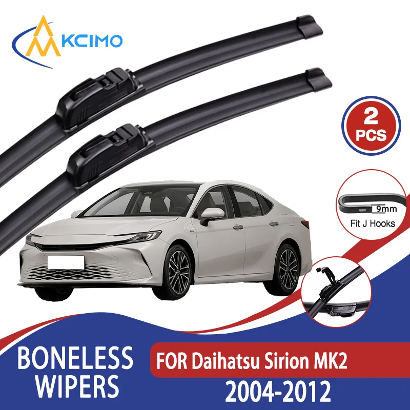 ForDaihatsu Sirion MK2 2004-2012 Car Wiper U-type Soft Rubber Boneless Wiper HD Quiet Durable Automotive Wiper 20"+16"
ForDaihatsu Sirion MK2 2004-2012 Car Wiper U-type Soft Rubber Boneless Wiper HD Quiet Durable Automotive Wiper 20"+16"