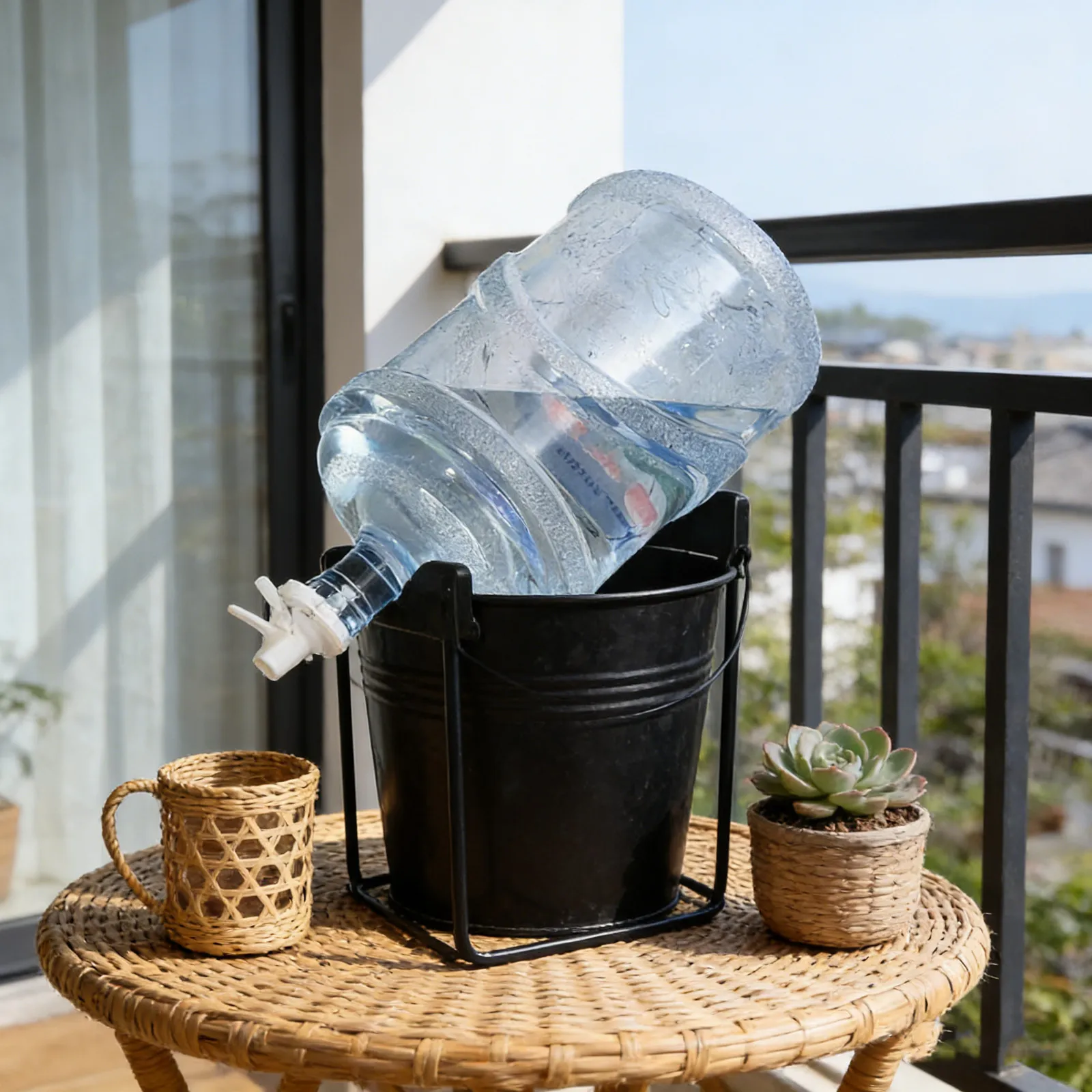 Metal 3-5 Gallon Water Jug Stand Countertop Drink Dispenser Holder with Fast Flow Spigot Tap Removable Anti-Slip Rack for Home
Metal 3-5 Gallon Water Jug Stand Countertop Drink Dispenser Holder with Fast Flow Spigot Tap Removable Anti-Slip Rack for Home