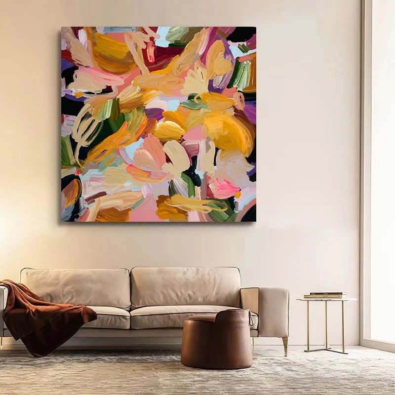Large Modern Abstract Hand-painted Oil Painting Living Room Sofa Background Wall Decorative Painting Corridor Hanging Painting
Large Modern Abstract Hand-painted Oil Painting Living Room Sofa Background Wall Decorative Painting Corridor Hanging Painting