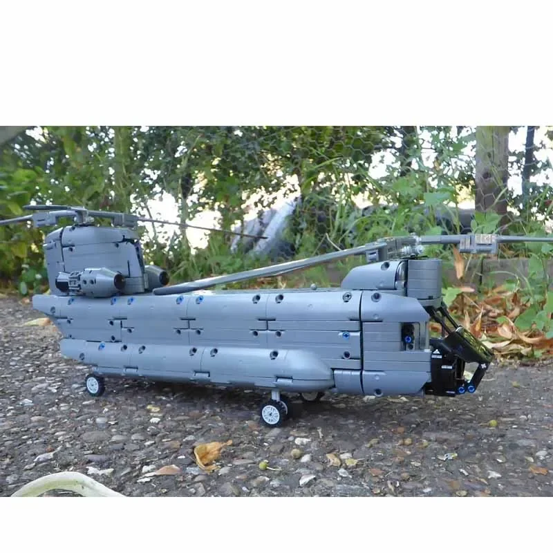 MOC-157848 New Classic Air Helicopter Building Blocks Model, 1221 Parts, Boys' Children's Birthday and Christmas Toy Gift
MOC-157848 New Classic Air Helicopter Building Blocks Model, 1221 Parts, Boys' Children's Birthday and Christmas Toy Gift