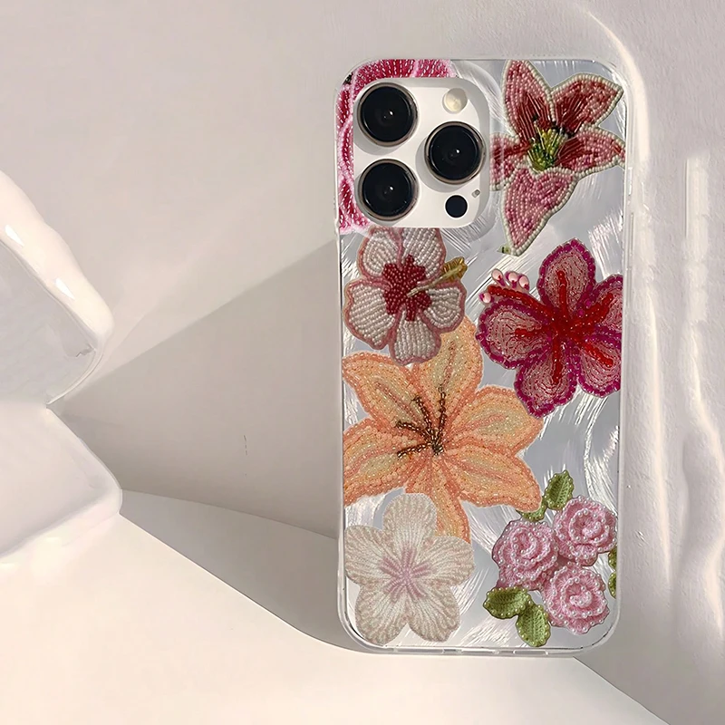 Beaded Flower Print Phone Case For Samsung Galaxy A26 A25 A24 A16 A56 A55 A54 A53 A52 5G S25 Ultra S24 Plus S23 FE S22 S21 Cover
Beaded Flower Print Phone Case For Samsung Galaxy A26 A25 A24 A16 A56 A55 A54 A53 A52 5G S25 Ultra S24 Plus S23 FE S22 S21 Cover