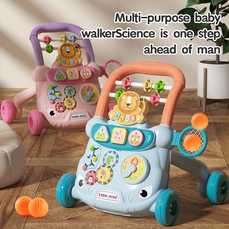 Baby Push Walker with Music Activity Center Multifunction Cartoon Learning Toddler Walker Toys for 18M+ Boys Girls
Baby Push Walker with Music Activity Center Multifunction Cartoon Learning Toddler Walker Toys for 18M+ Boys Girls