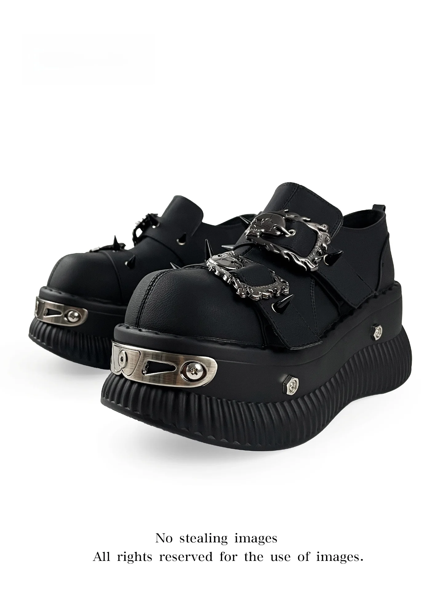 Mib'Vias Original Gothic Dark Series Thick Heel Single Shoes Women's Heavy Metal Willow Nail Y2K Spicy Heightening Small Leat...
Mib'Vias Original Gothic Dark Series Thick Heel Single Shoes Women's Heavy Metal Willow Nail Y2K Spicy Heightening Small Leat...