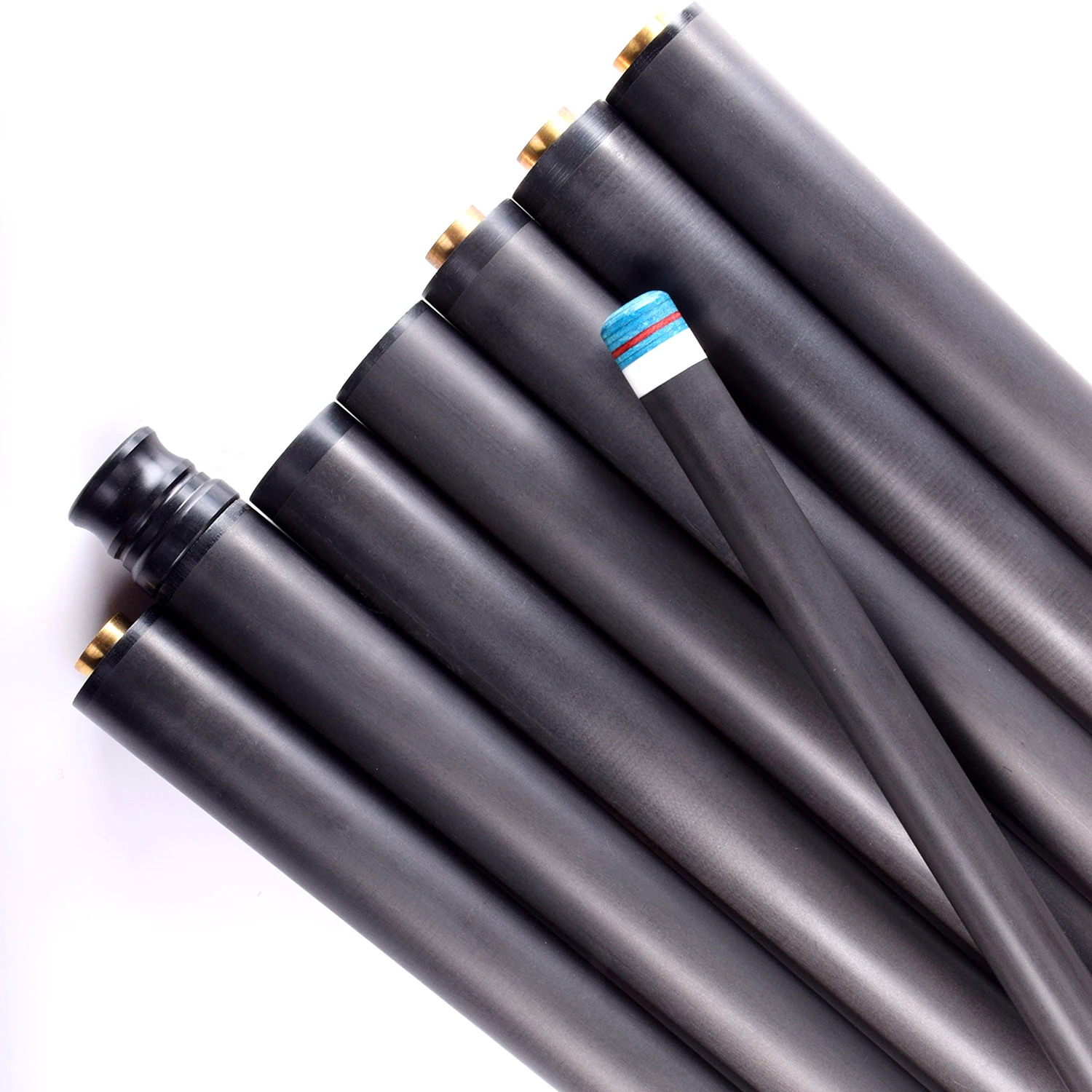 Custom logo available T700 carbon fiber billiard & snooker cue, glossy finish and durable for long use.
Custom logo available T700 carbon fiber billiard & snooker cue, glossy finish and durable for long use.