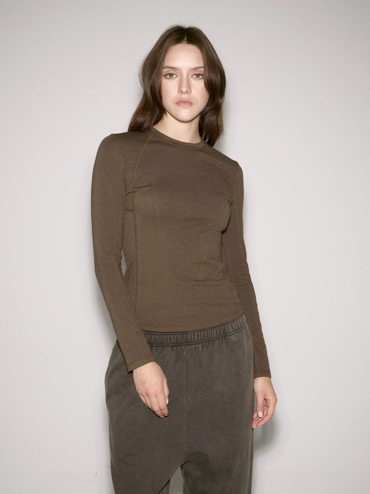 Joeyono Modal Bamboo Fiber Long Sve round Ne Fitted Breathable Base Layer Thermal Top Женская повседневная одежда Ci Walk Yoga ...
Joeyono Modal Bamboo Fiber Long Sve round Ne Fitted Breathable Base Layer Thermal Top Женская повседневная одежда Ci Walk Yoga ...