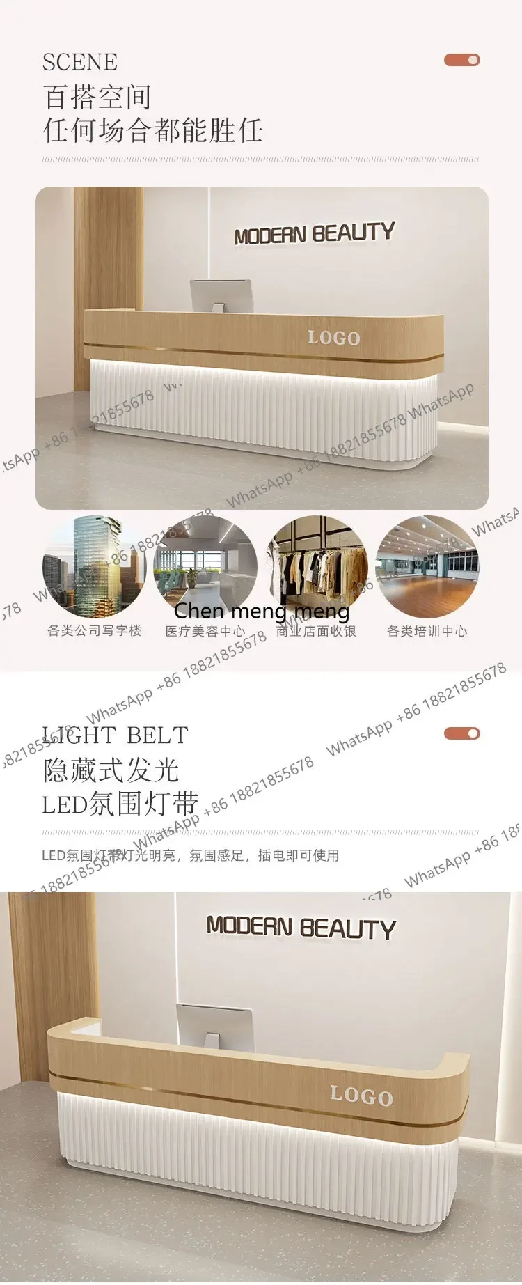 Hot sales Modern Luxury Cashier White Beauty Reception Desks Long Design Reception Desks Minimalist Organizers Mostrador Trendy
Hot sales Modern Luxury Cashier White Beauty Reception Desks Long Design Reception Desks Minimalist Organizers Mostrador Trendy