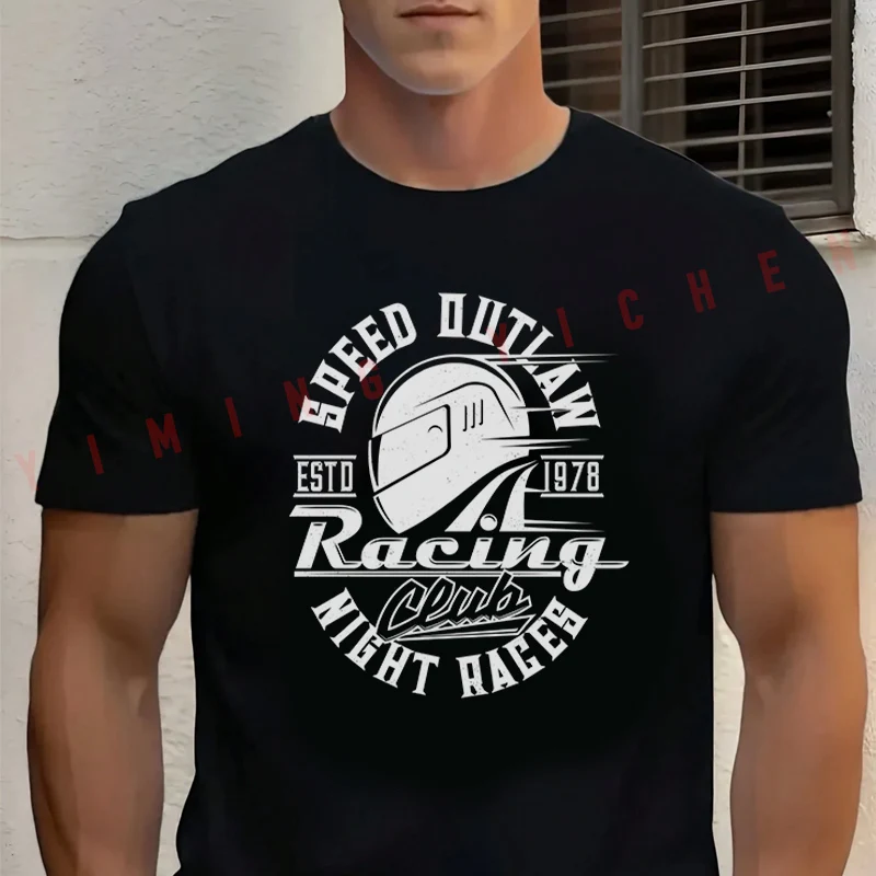 2026 Men T Shirt Car Or Motorcycle Racing Helmet T-shirt Cotton Summer Casual O-neck Short Sleeve Tees
2026 Men T Shirt Car Or Motorcycle Racing Helmet T-shirt Cotton Summer Casual O-neck Short Sleeve Tees