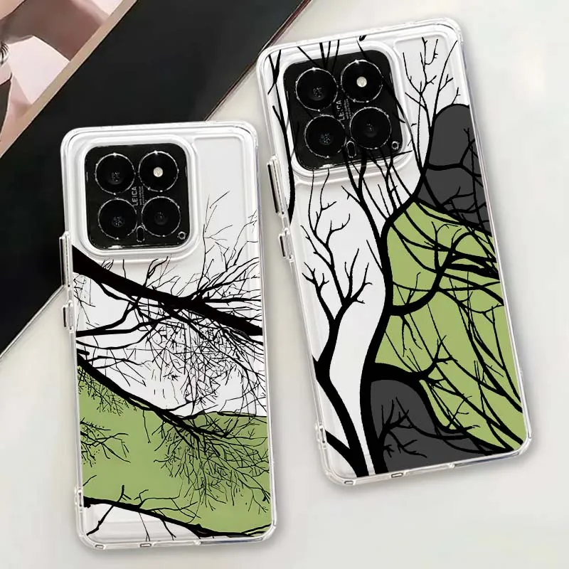 Artistic tree branch pattern Phone Case For Xiaomi 15 14 13 12 12S 12X 12T 11 11T Pro Lite TPU Transparent
Artistic tree branch pattern Phone Case For Xiaomi 15 14 13 12 12S 12X 12T 11 11T Pro Lite TPU Transparent
