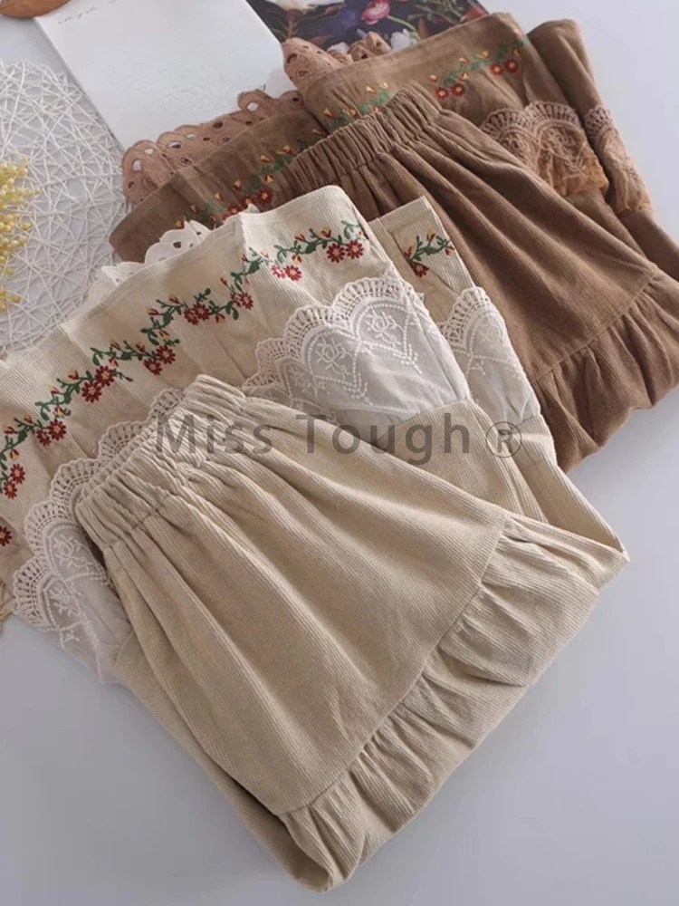 Winter France Vintage Party New Midi Skirt Women Embroidery Floral Elegant Y2k Skirts Female Korean Fashion Casual Skirt 2024
Winter France Vintage Party New Midi Skirt Women Embroidery Floral Elegant Y2k Skirts Female Korean Fashion Casual Skirt 2024