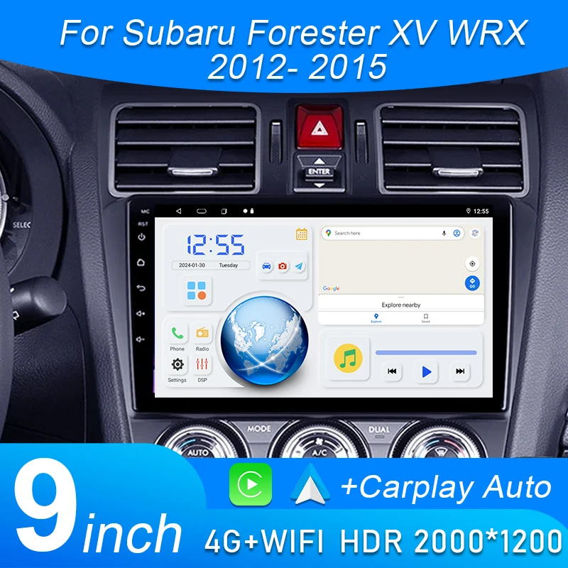 Touch Screen Android 15 Radio For Subaru Forester XV WRX 2012- 2015 Multimedia Player Stereo Head Unit GPS Navigation HDR No DVD
Touch Screen Android 15 Radio For Subaru Forester XV WRX 2012- 2015 Multimedia Player Stereo Head Unit GPS Navigation HDR No DVD