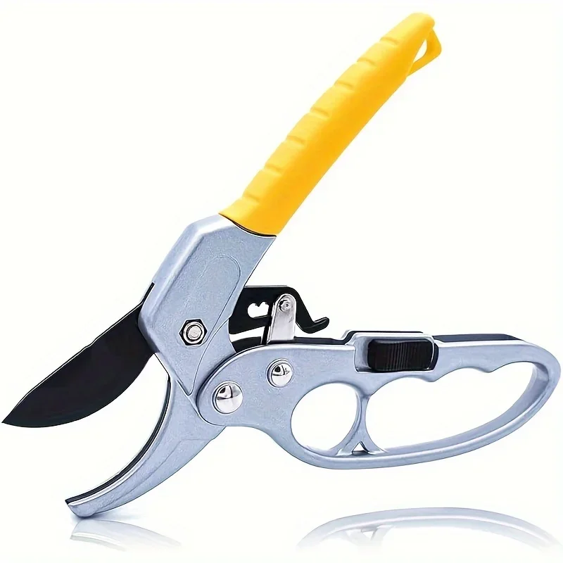 EDC 3-stage Anvil Design High-quality Garden Scissors Professional Ratchet Garden Pruning Scissors More Cutting Efficiency
EDC 3-stage Anvil Design High-quality Garden Scissors Professional Ratchet Garden Pruning Scissors More Cutting Efficiency