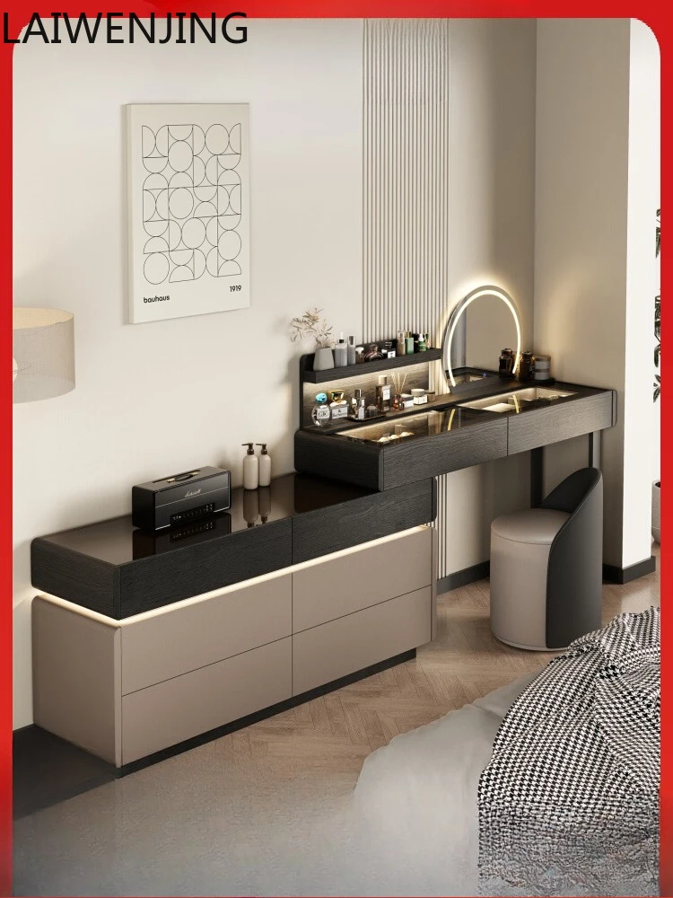 SGF Italian solid wood dresser chest cabinet integrated retractable high-end makeup table
SGF Italian solid wood dresser chest cabinet integrated retractable high-end makeup table