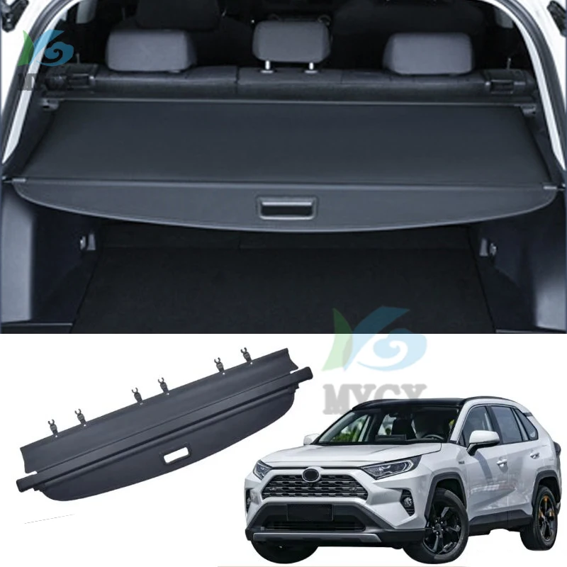 Black Trunk Shade Rear Parcel Shelf Cargo Cover For Toyota RAV4 2020 2021 Car Boot Luggage Security Shield Shade
Black Trunk Shade Rear Parcel Shelf Cargo Cover For Toyota RAV4 2020 2021 Car Boot Luggage Security Shield Shade