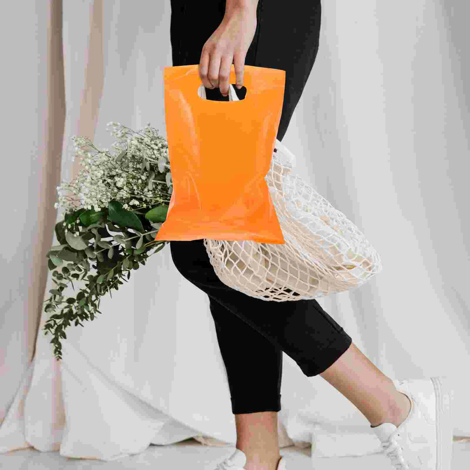 100 Pcs Packing Bag Package Bags Plastic Gift Clothing Shopping for Boutique Retail Pe Die Cut Handles
100 Pcs Packing Bag Package Bags Plastic Gift Clothing Shopping for Boutique Retail Pe Die Cut Handles