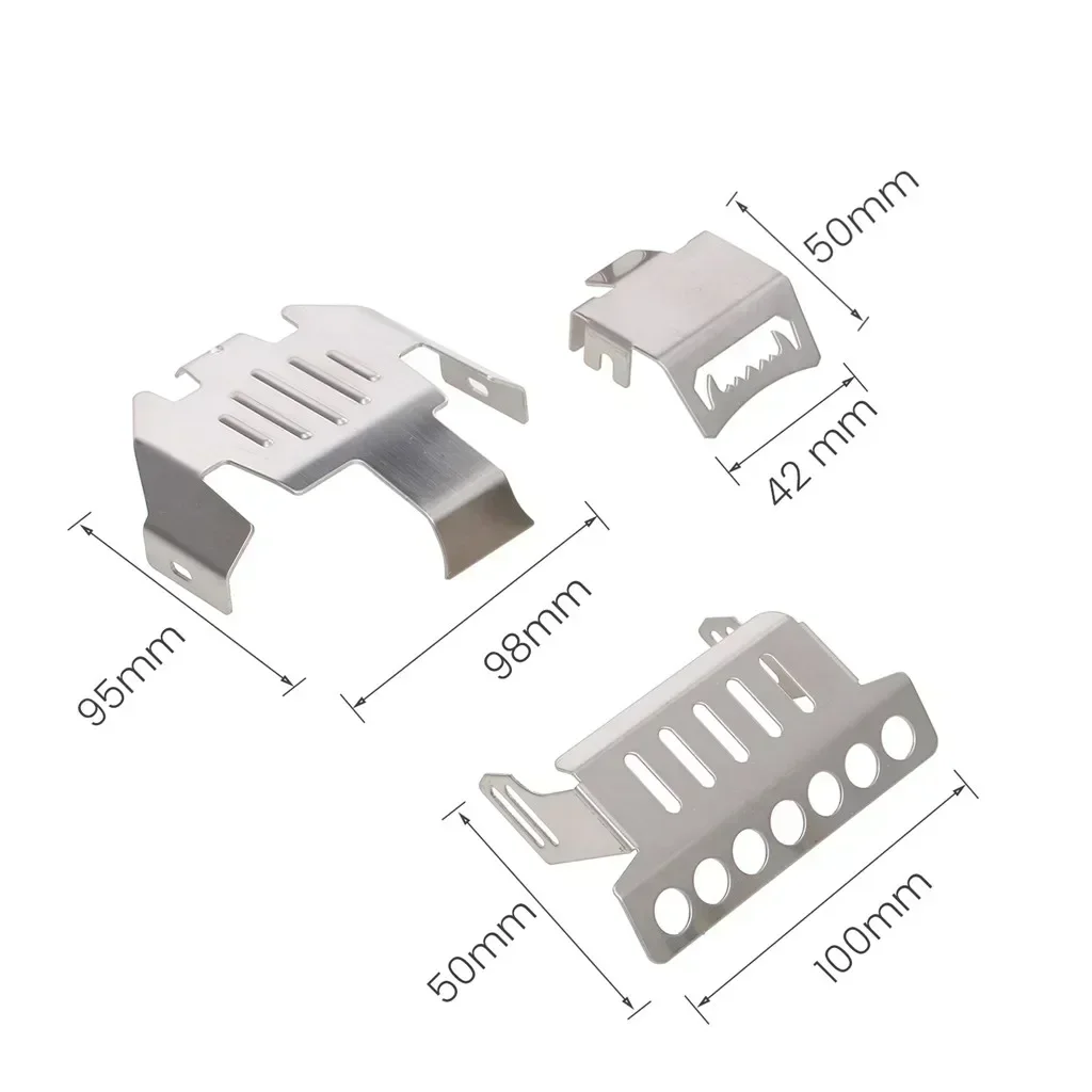 Комплект защиты шасси из нержавеющей стали 5 в 1, противоударная пластина для радиоуправляемых автомобилей серии Trxs
Комплект защиты шасси из нержавеющей стали 5 в 1, противоударная пластина для радиоуправляемых автомобилей серии Trxs
