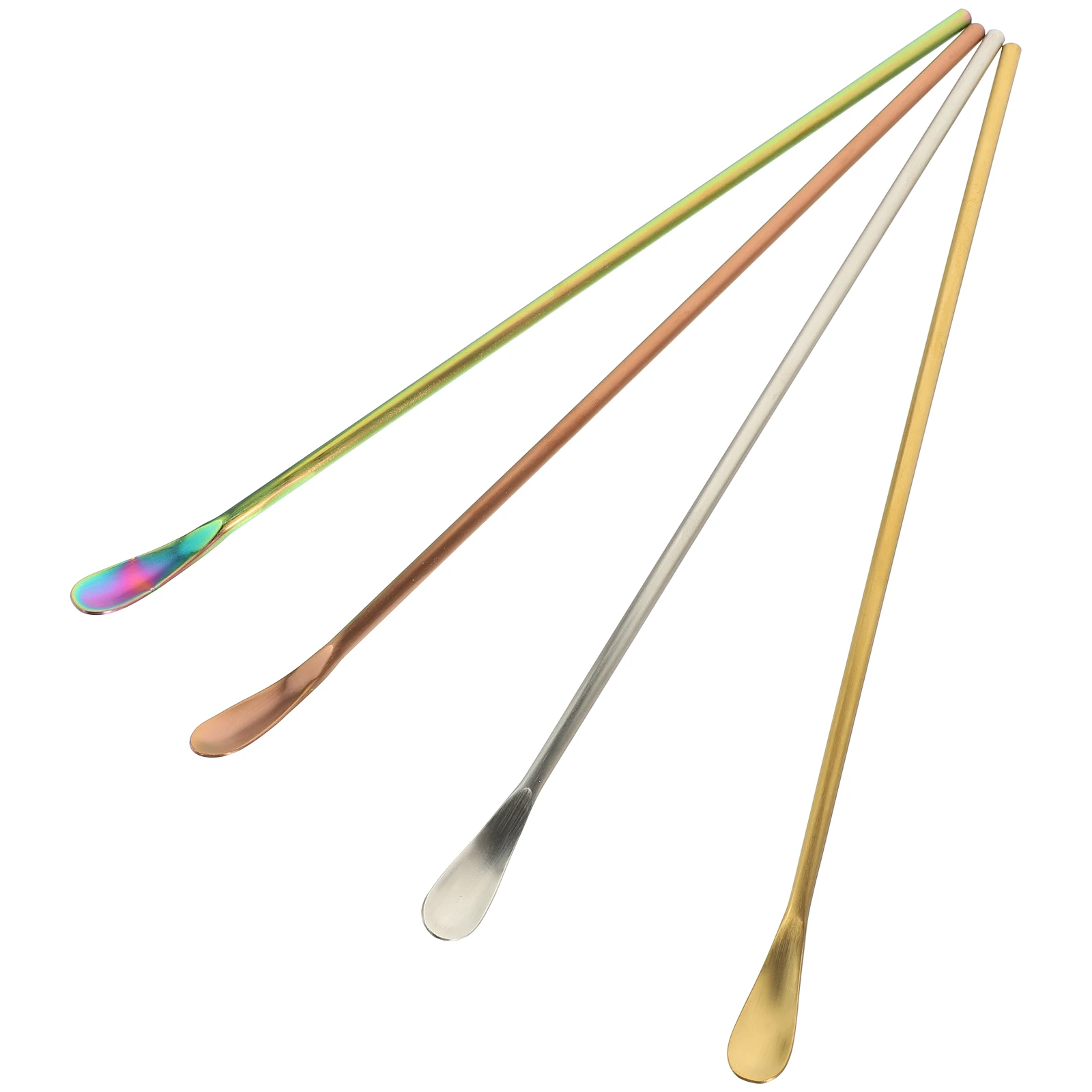 4Pcs Stainless Thick Long Handle Bartending Stirrers Reusable Mixing Rods Drink Cocktail Sticks Accessories Metal Spoon
4Pcs Stainless Thick Long Handle Bartending Stirrers Reusable Mixing Rods Drink Cocktail Sticks Accessories Metal Spoon