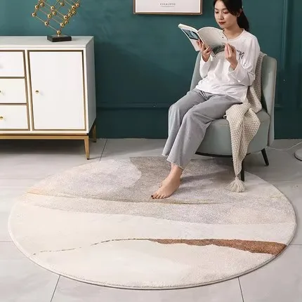 Nordic Ggeometric Round Carpet, Non-Slip Soft Mat, Bedroom, Living Room, Computer Chair, Home
Nordic Ggeometric Round Carpet, Non-Slip Soft Mat, Bedroom, Living Room, Computer Chair, Home