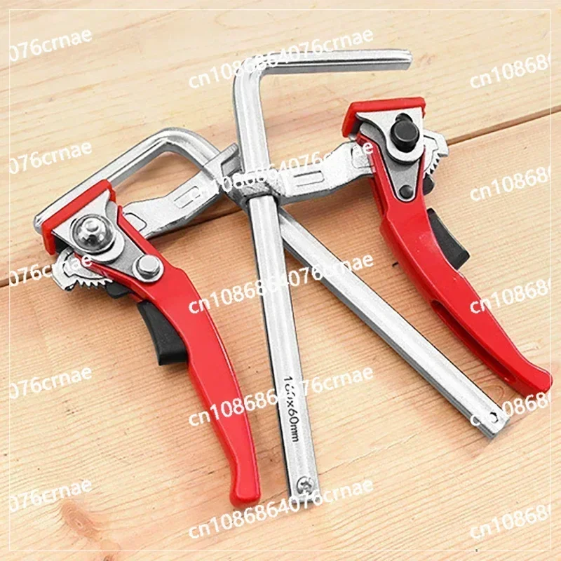for Table and Guide Rail System Woodworking Tool Upgrade Ratcheting Table Clamp Quick Track Saw Clamp Ratchet Guide F Clamp
for Table and Guide Rail System Woodworking Tool Upgrade Ratcheting Table Clamp Quick Track Saw Clamp Ratchet Guide F Clamp