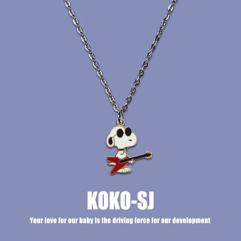 Snoopy anime peripheral necklace cute cartoon creative pendant personalized trend sweater chain surprise birthday gift wholesale
Snoopy anime peripheral necklace cute cartoon creative pendant personalized trend sweater chain surprise birthday gift wholesale