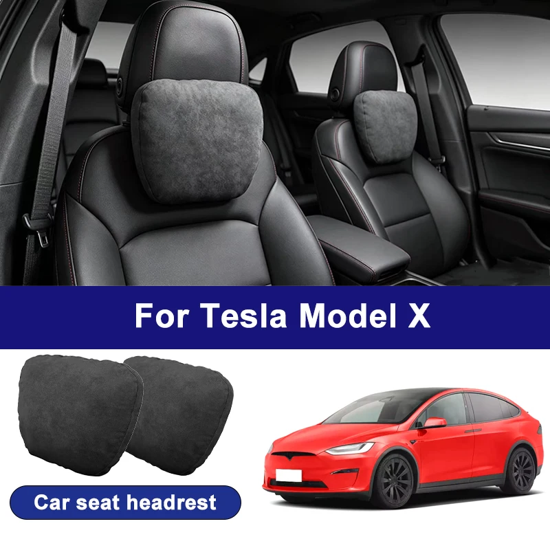 For Tesla Model X car headrests, soft universal adjustable car seat pillows, car neck pillow cushions, car accessories
For Tesla Model X car headrests, soft universal adjustable car seat pillows, car neck pillow cushions, car accessories