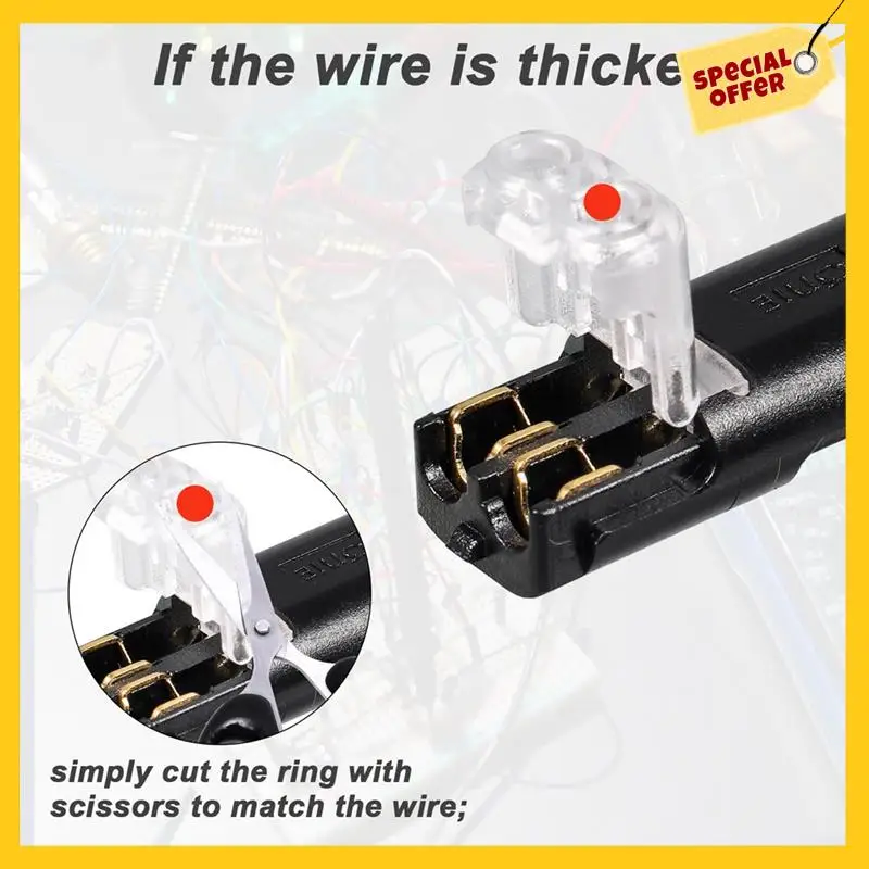 Pluggable LED Wire Connectors 3 And 2 Pin Way Connectors LED Strip Connectors 30Piece
Pluggable LED Wire Connectors 3 And 2 Pin Way Connectors LED Strip Connectors 30Piece