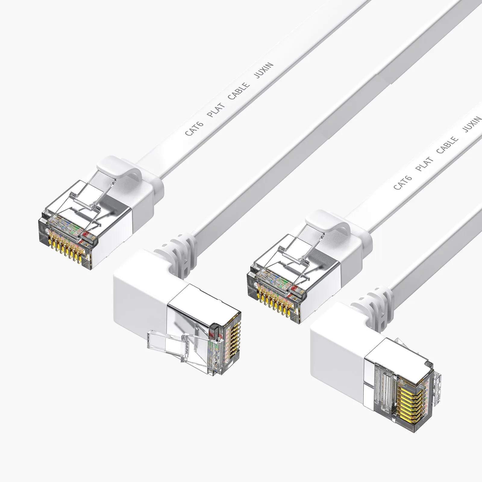 Ethernet-Кабель Cat 6, соединение под прямым углом 90 градусов, стандартная скорость, плоский разъем Cat6, гигабитная интернет-сеть, 2 упаковки
Ethernet-Кабель Cat 6, соединение под прямым углом 90 градусов, стандартная скорость, плоский разъем Cat6, гигабитная интернет-сеть, 2 упаковки