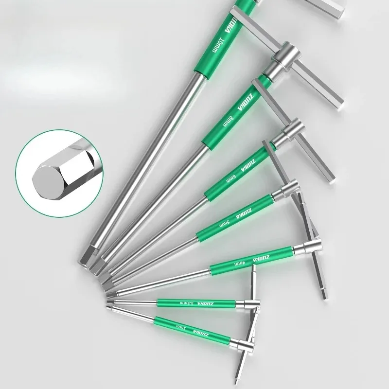 T/L 2.5/3/4/5/6/8/10mm Torx Screwdriver T Type Allen Hex Wrench Chrome Spanner T-shaped Hand Tool Extended T-Socket Wrench
T/L 2.5/3/4/5/6/8/10mm Torx Screwdriver T Type Allen Hex Wrench Chrome Spanner T-shaped Hand Tool Extended T-Socket Wrench
