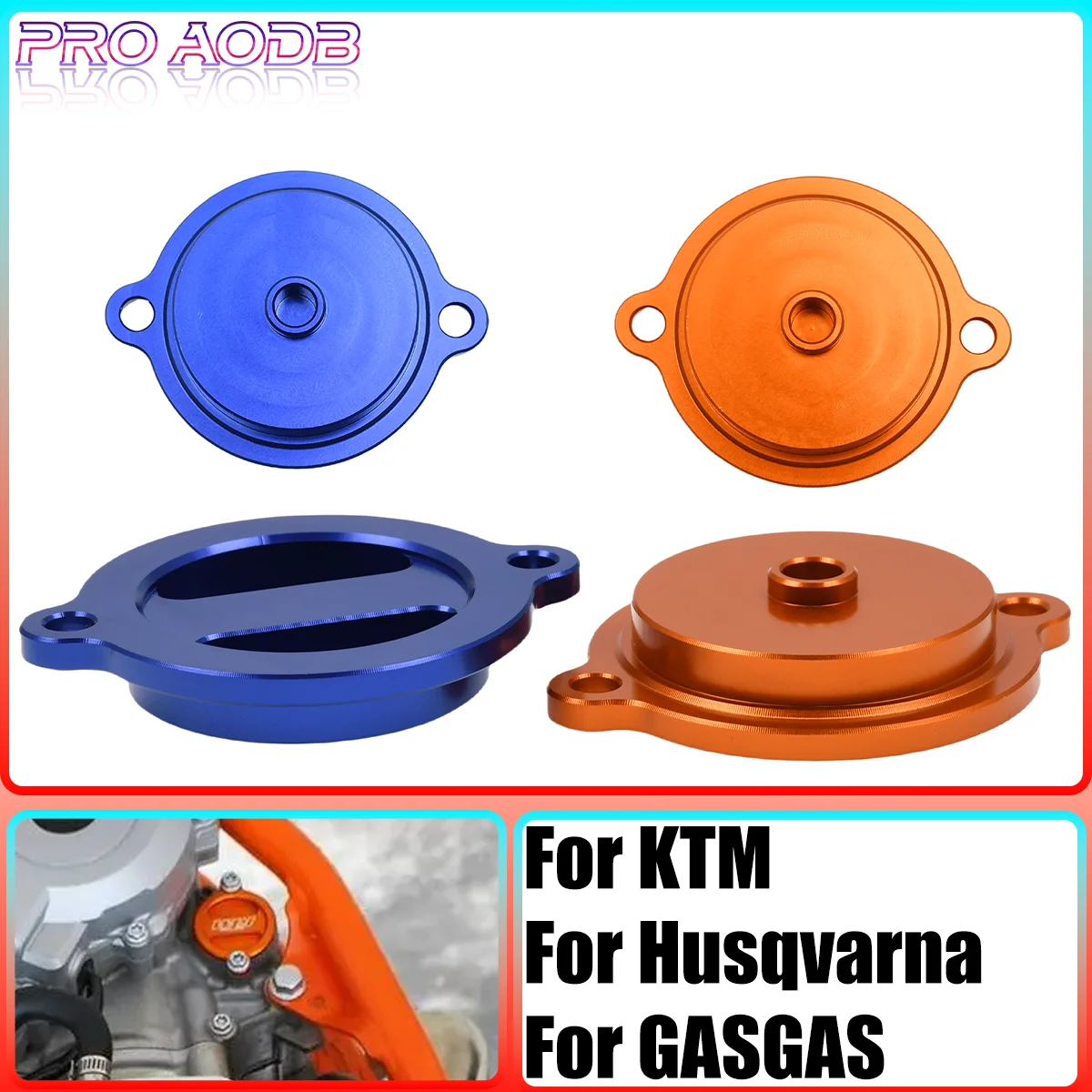 Motocross CNC Engine Oil Filter Cap Cover Plug For KTM SXF XCF XCW EXCF XCF-W FREERIDE FC FE 250 350 400 450 500 530 2013-2023
Motocross CNC Engine Oil Filter Cap Cover Plug For KTM SXF XCF XCW EXCF XCF-W FREERIDE FC FE 250 350 400 450 500 530 2013-2023