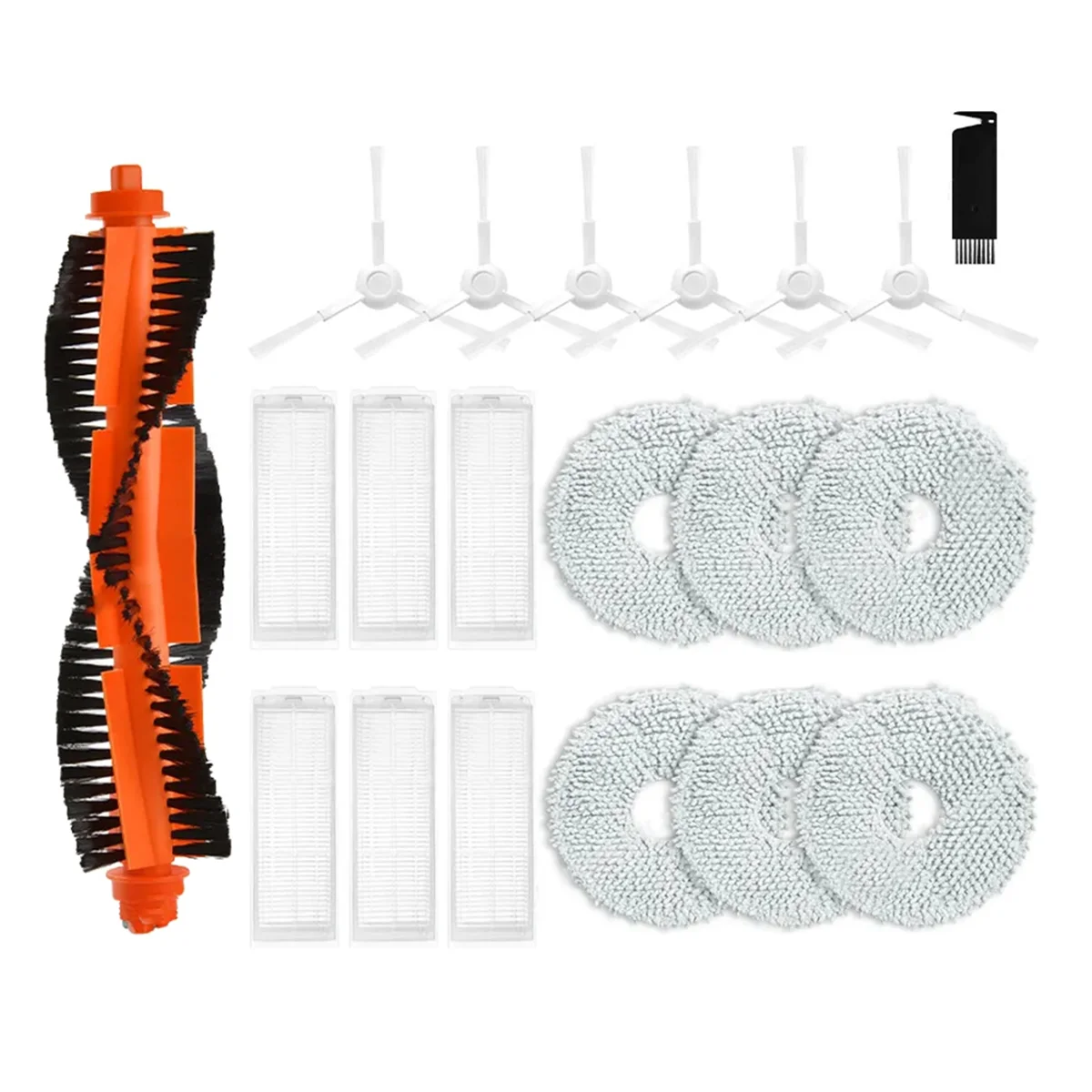 EQAZ-For Xiaomi Mijia M30 Pro Robot Vacuum Cleaner Main Side Brush Mop Cloth Rag Heap Filter Accessories Parts
EQAZ-For Xiaomi Mijia M30 Pro Robot Vacuum Cleaner Main Side Brush Mop Cloth Rag Heap Filter Accessories Parts