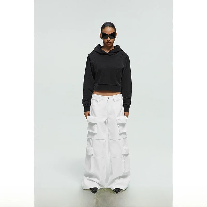 ort Handl Hoodie with Slant oulder Structure for Women Cotton 00% Street Sle Summer New Arrivals Pure Color
ort Handl Hoodie with Slant oulder Structure for Women Cotton 00% Street Sle Summer New Arrivals Pure Color