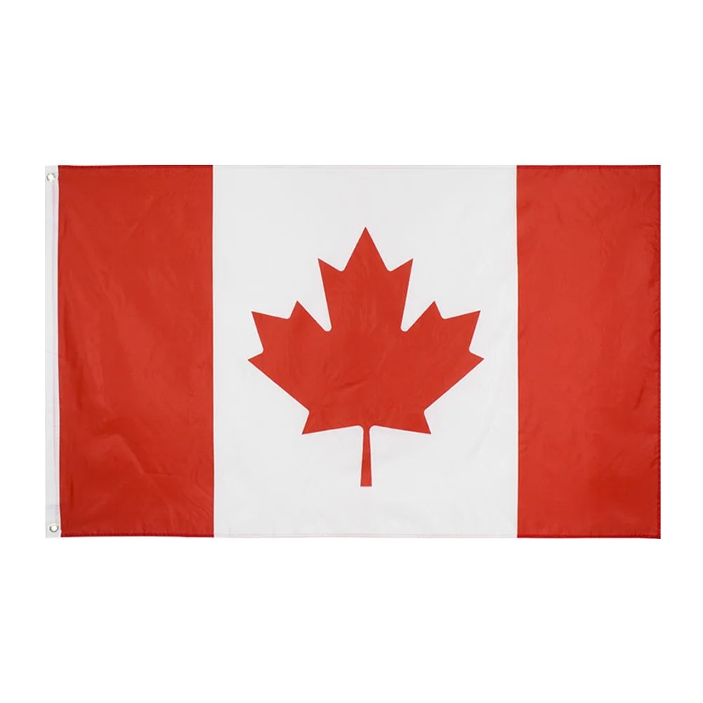 90X150Cm Canada Cheering Polyester Durable Vivid Fade Resistant Hangable For Party Parade Sports Event Decoration National Flag
90X150Cm Canada Cheering Polyester Durable Vivid Fade Resistant Hangable For Party Parade Sports Event Decoration National Flag
