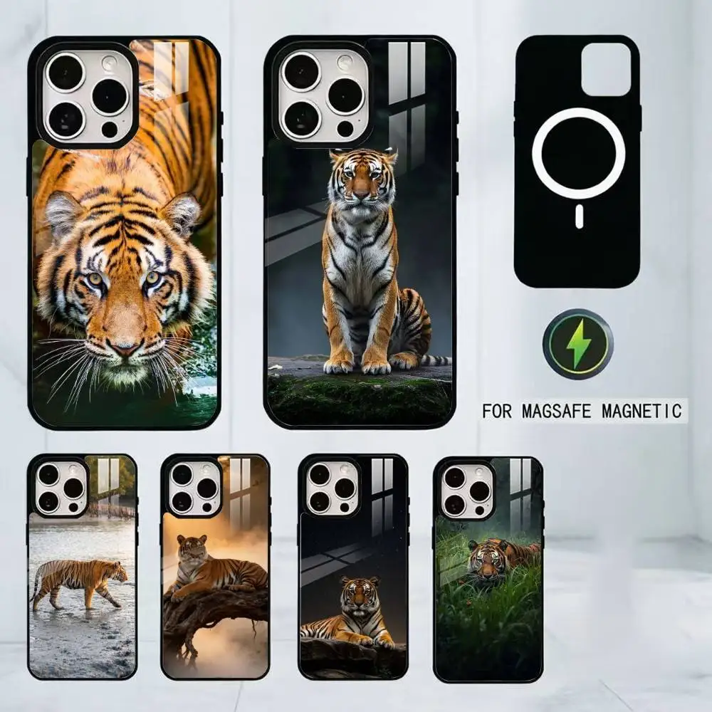 Tiger Theme Phone Case For iPhone17,16,15,14,13,12,11 Plus,Pro Magnetic For Magsafe Wireless Charging
Tiger Theme Phone Case For iPhone17,16,15,14,13,12,11 Plus,Pro Magnetic For Magsafe Wireless Charging