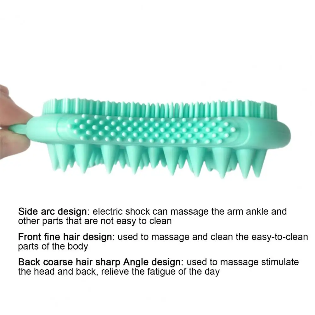 Scalp Massager Brush Silicone Shower Brush Set for Skin 2-in-1 Scrubber Scalp Massager Kit with Soft Bristles for Kids
Scalp Massager Brush Silicone Shower Brush Set for Skin 2-in-1 Scrubber Scalp Massager Kit with Soft Bristles for Kids
