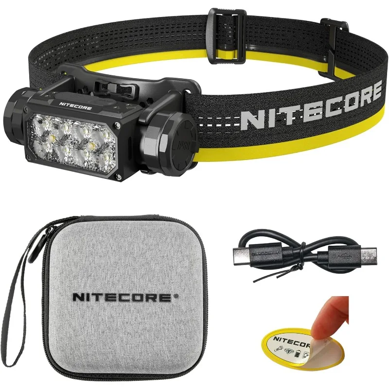 Nitecore HC65 UHE 2000 Lumen Heavy Duty Metal Headlamp, USB-C Rechargeable with White, Red, and Reading Lights Sticker
Nitecore HC65 UHE 2000 Lumen Heavy Duty Metal Headlamp, USB-C Rechargeable with White, Red, and Reading Lights Sticker