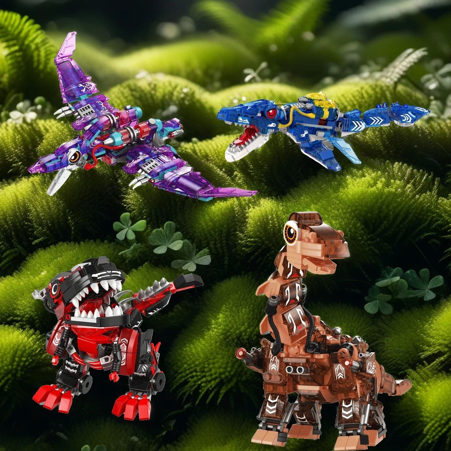 Mechanical dinosaur series, Tyrannosaurus rex, four boys' particle puzzle assembly, desktop decoration, building blocks, holiday
Mechanical dinosaur series, Tyrannosaurus rex, four boys' particle puzzle assembly, desktop decoration, building blocks, holiday