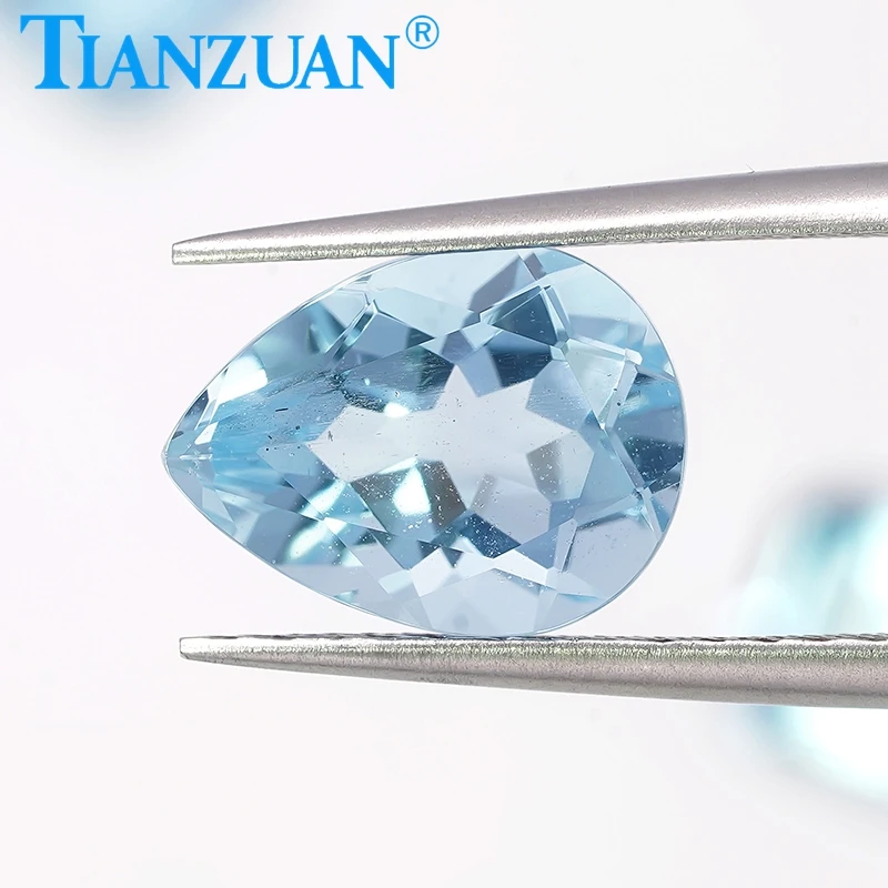 2.00ct Natural Aquamarine Intense Blue Color Pear Shape Brilliant Cut Loose Gem Stone with GRC Certificate
2.00ct Natural Aquamarine Intense Blue Color Pear Shape Brilliant Cut Loose Gem Stone with GRC Certificate