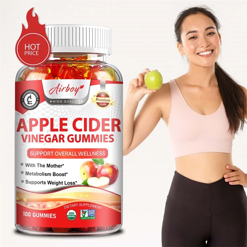 Apple Cider Gummies - Digestive Health Support Relieves Bloating and Constipation Burns Fat and Controls Weight
Apple Cider Gummies - Digestive Health Support Relieves Bloating and Constipation Burns Fat and Controls Weight