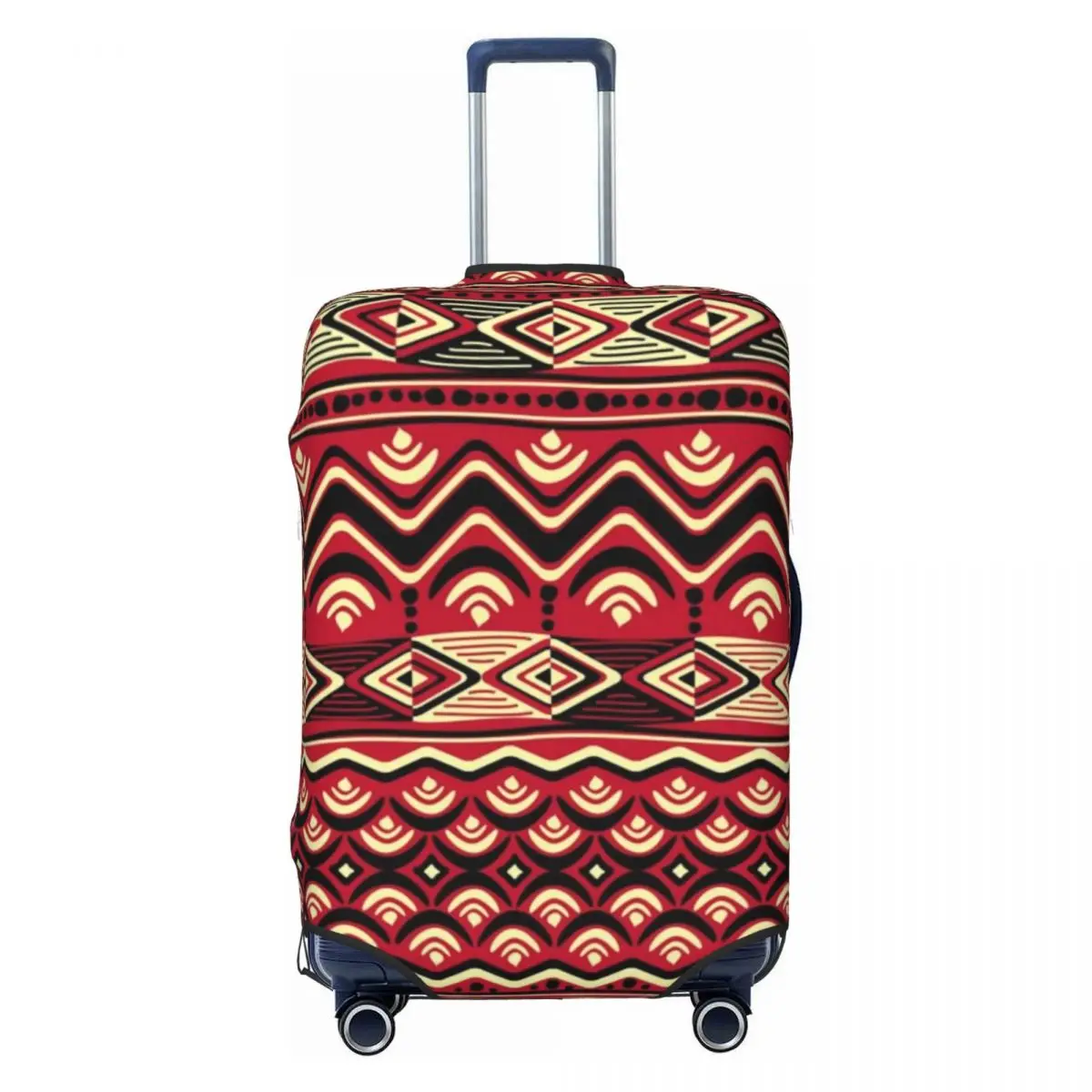 Maroon African Ankara Luggage Cover Elastic Africa Civilization Styles Travel Suitcase Protective Covers Suit For 18-32 inch
Maroon African Ankara Luggage Cover Elastic Africa Civilization Styles Travel Suitcase Protective Covers Suit For 18-32 inch