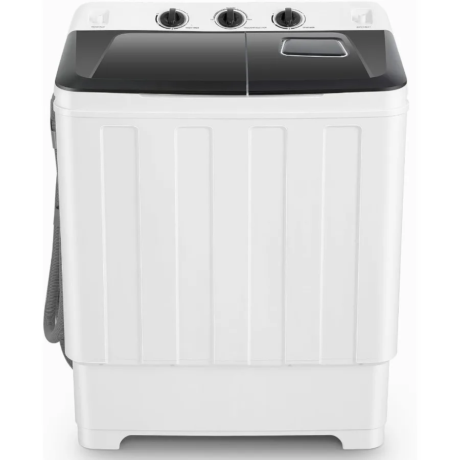 Portable Washing Machine 30Lbs Capacity Washer and Dryer Combo 2 In 1 Compact Twin Tub Laundry Washer with 19Lbs Wash Tub and 1
Portable Washing Machine 30Lbs Capacity Washer and Dryer Combo 2 In 1 Compact Twin Tub Laundry Washer with 19Lbs Wash Tub and 1