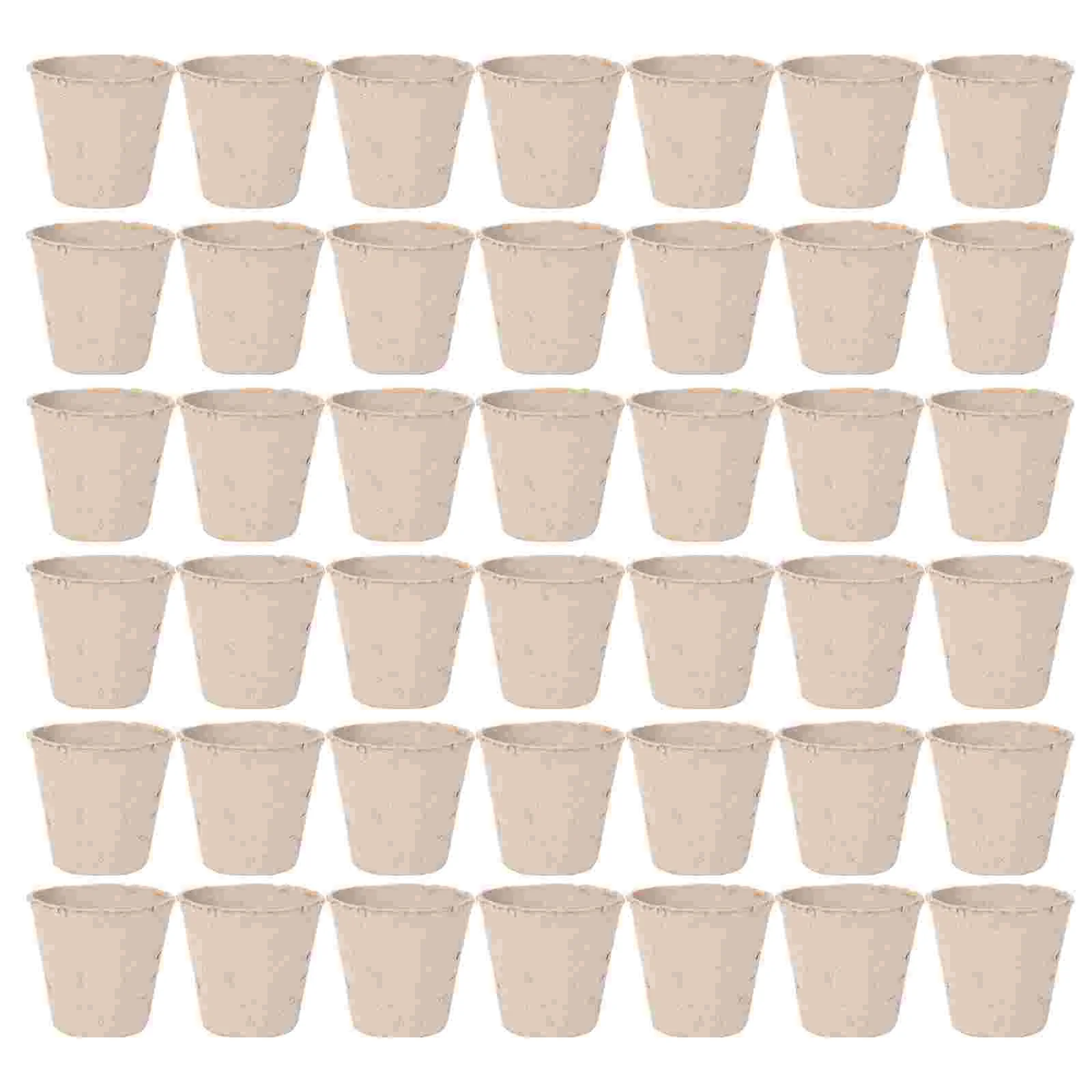 50 Pcs Biodegradable Paper Pulp Nursery Cups Eco Friendly Seedling Starter Pot for Garden Supplies Absorption Root
50 Pcs Biodegradable Paper Pulp Nursery Cups Eco Friendly Seedling Starter Pot for Garden Supplies Absorption Root