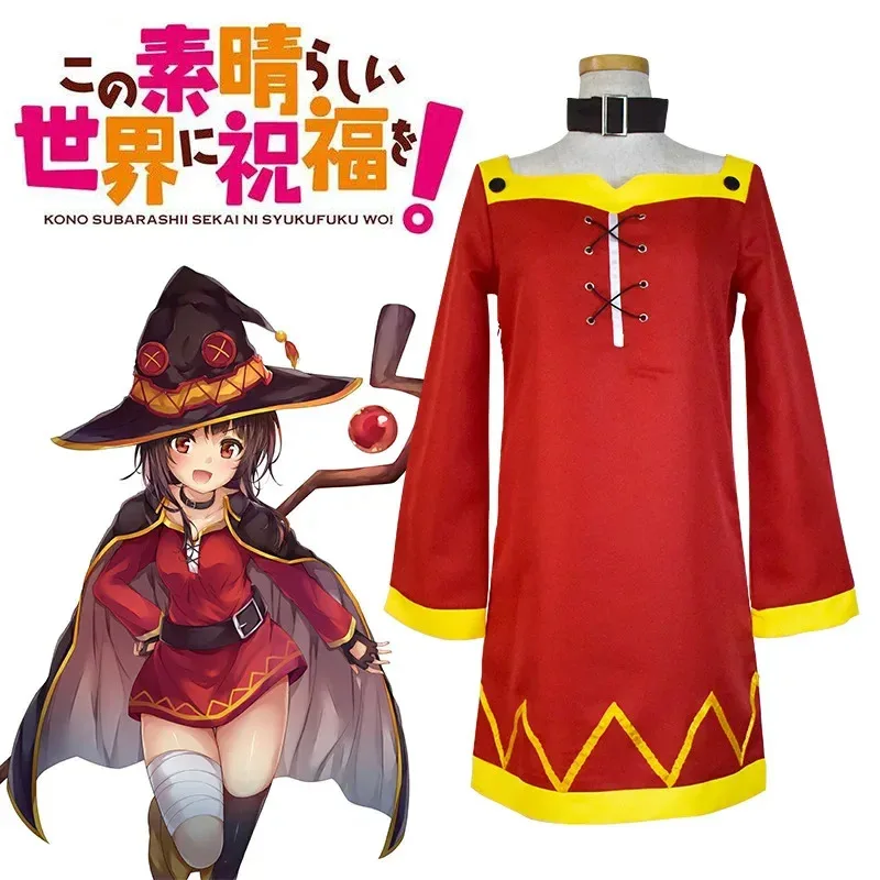 qq38KonoSuba Божье благословение в этом чудесном мире Konosuba Megumin плащ платье униформа наряд парик Хэллоуин аниме косплей стоимость
qq38KonoSuba Божье благословение в этом чудесном мире Konosuba Megumin плащ платье униформа наряд парик Хэллоуин аниме косплей стоимость